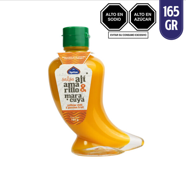 Salsa de Ají Amarillo con Maracuyá 165 gr