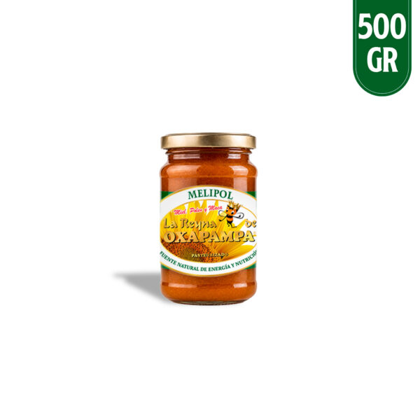 Melipol La Reyna De Oxapampa 500 g (Miel con Polen y Maca)