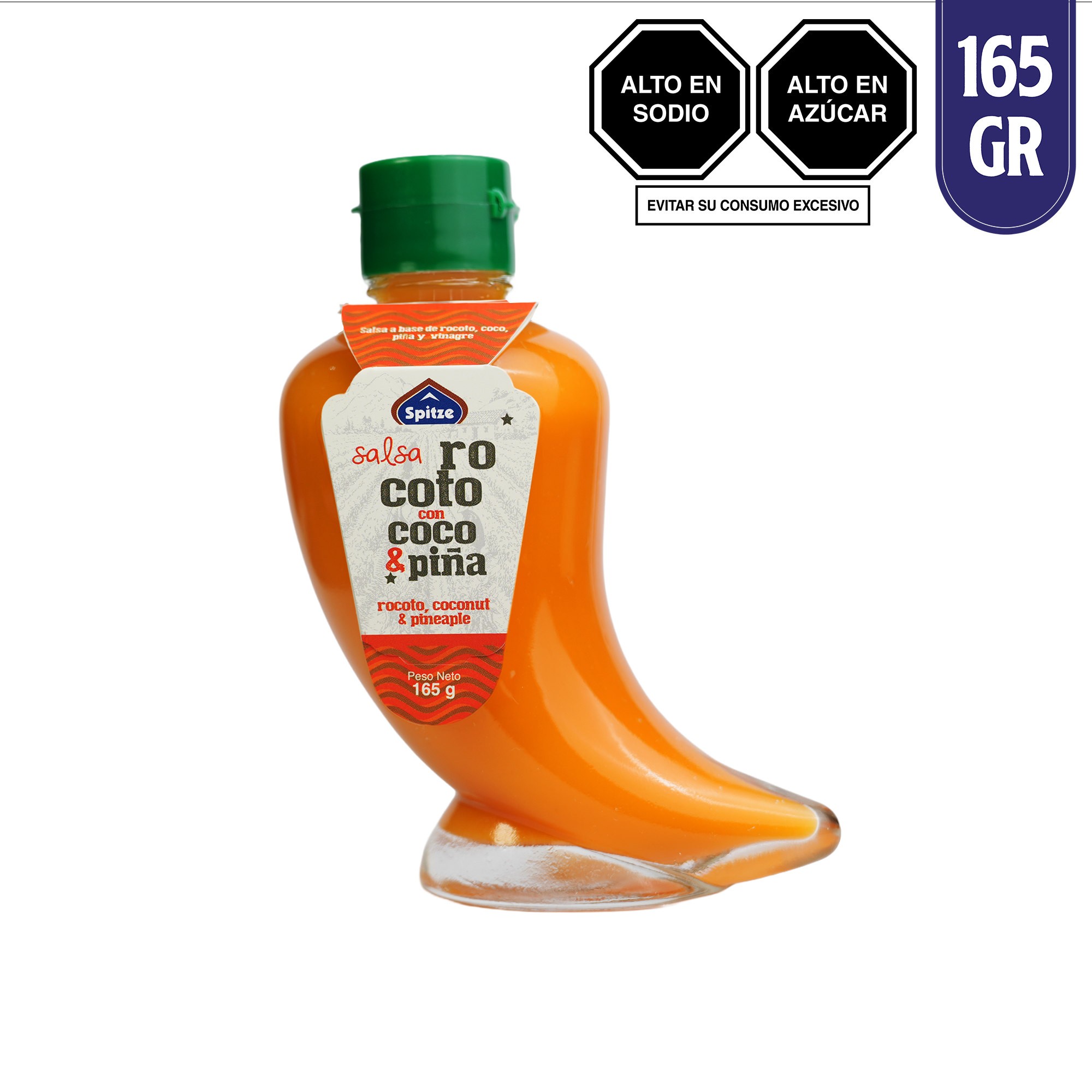 Salsa de Rocoto con Coco y Piña 165 gr