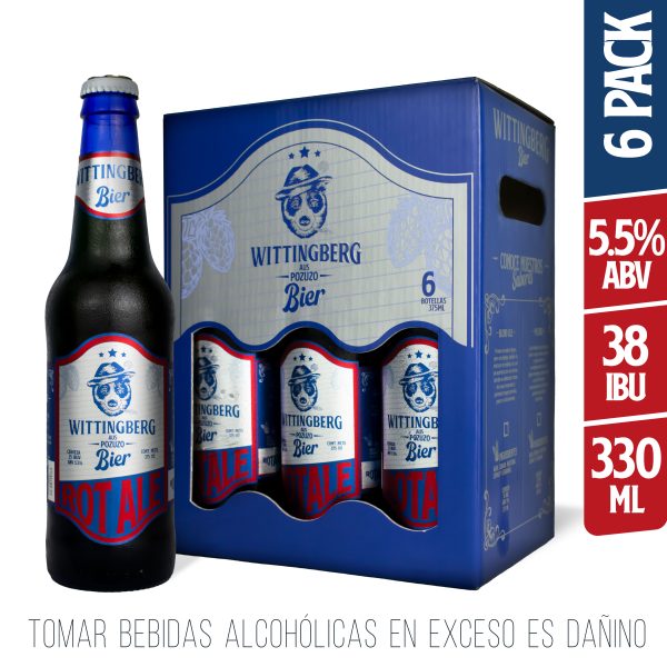 Rot Ale 330 ml – 6 Pack Cerveza Artesanal Wittingberg