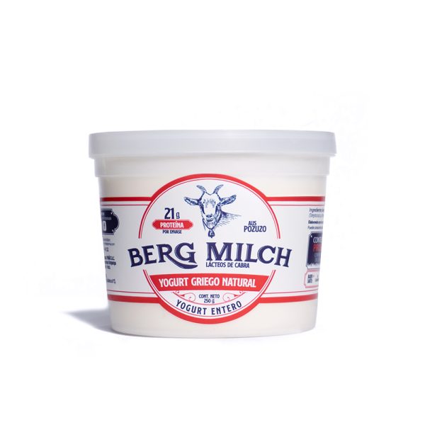 Yogurt Griego Natural de Cabra Berg Milch 250 gr