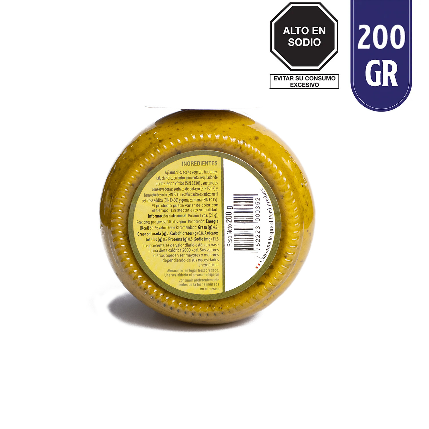 Crema de Ají Amarillo y Huacatay Spitze 200 gr - Imagen 2