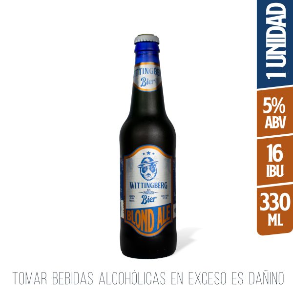 Bond Ale 330 ml – 1 Unidad Cerveza Artesanal Wittingberg
