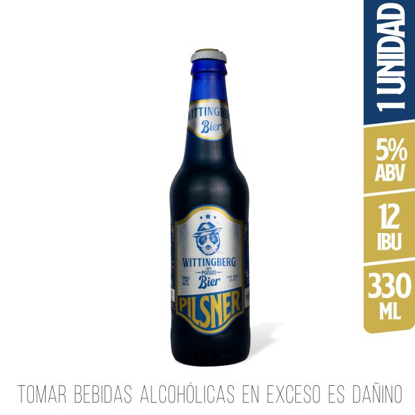 Pilsner 330 ml – 1 Unidad Cerveza Artesanal Wittingberg