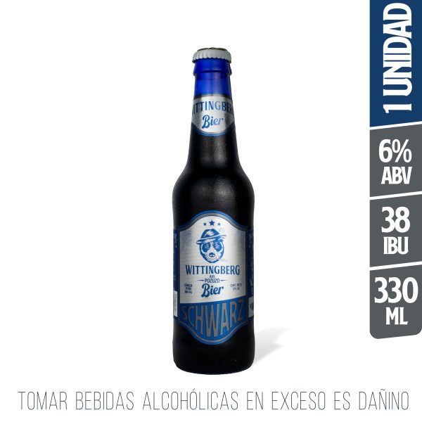 Schawarz 330 ml – 1 Unidad Cerveza Artesanal Wittingberg